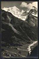 AK Zinal, Panorama mit Rothorn-Besso
