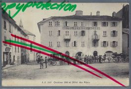 Orsières. Hotel des Alpes.