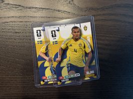 Panini Adrenalyn XL Schweden 3 Stk vorhanden