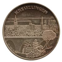 Medaille 100 Jahre Verkehrsverein Kreuzlingen 1975 Silber