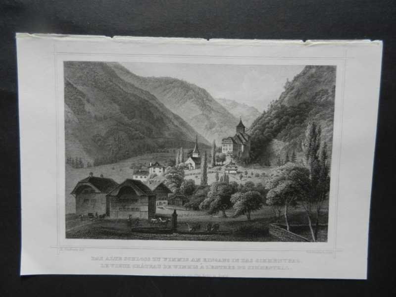 Gravures: Wimmis Simmental – D'occasion à Risch par Rischli15