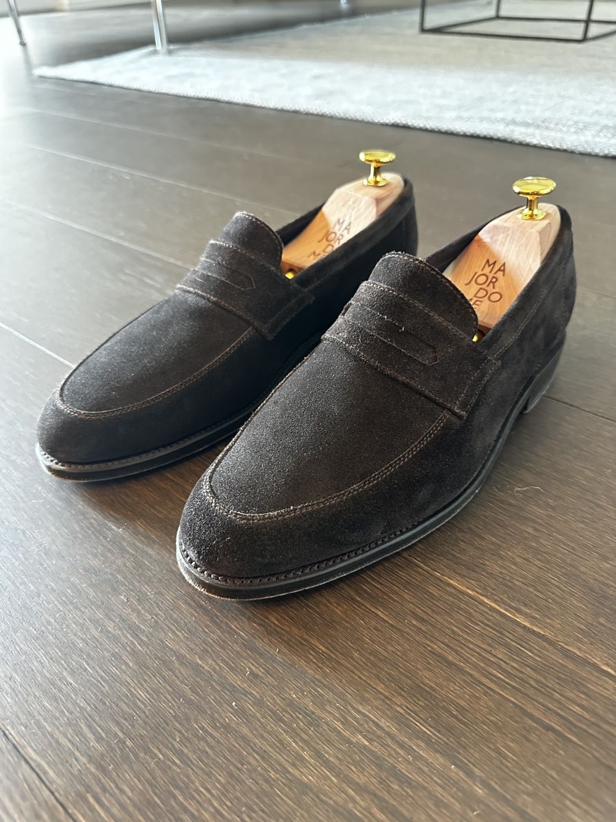 Chaussures hommes: Majordome Wildleder-Loafer Grösse 6.5 – D'occasion à Russikon par Ich_Schlumpf
