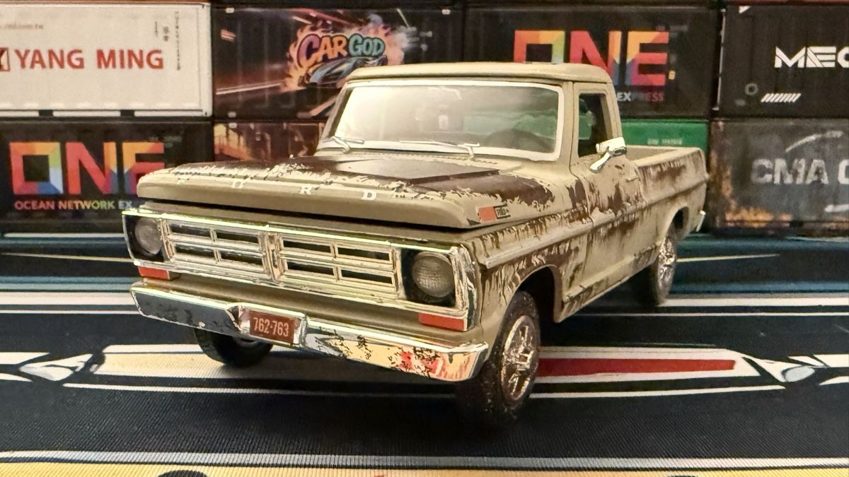 Ford Modellautos: Ford Pickup beigebraun mit Rostoptik – Neu (gemäss Beschreibung) aus Basel von GlaihuenigeCars2025 1