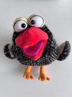 Stofftier Vogel Handpuppe guter Zustand 28cm