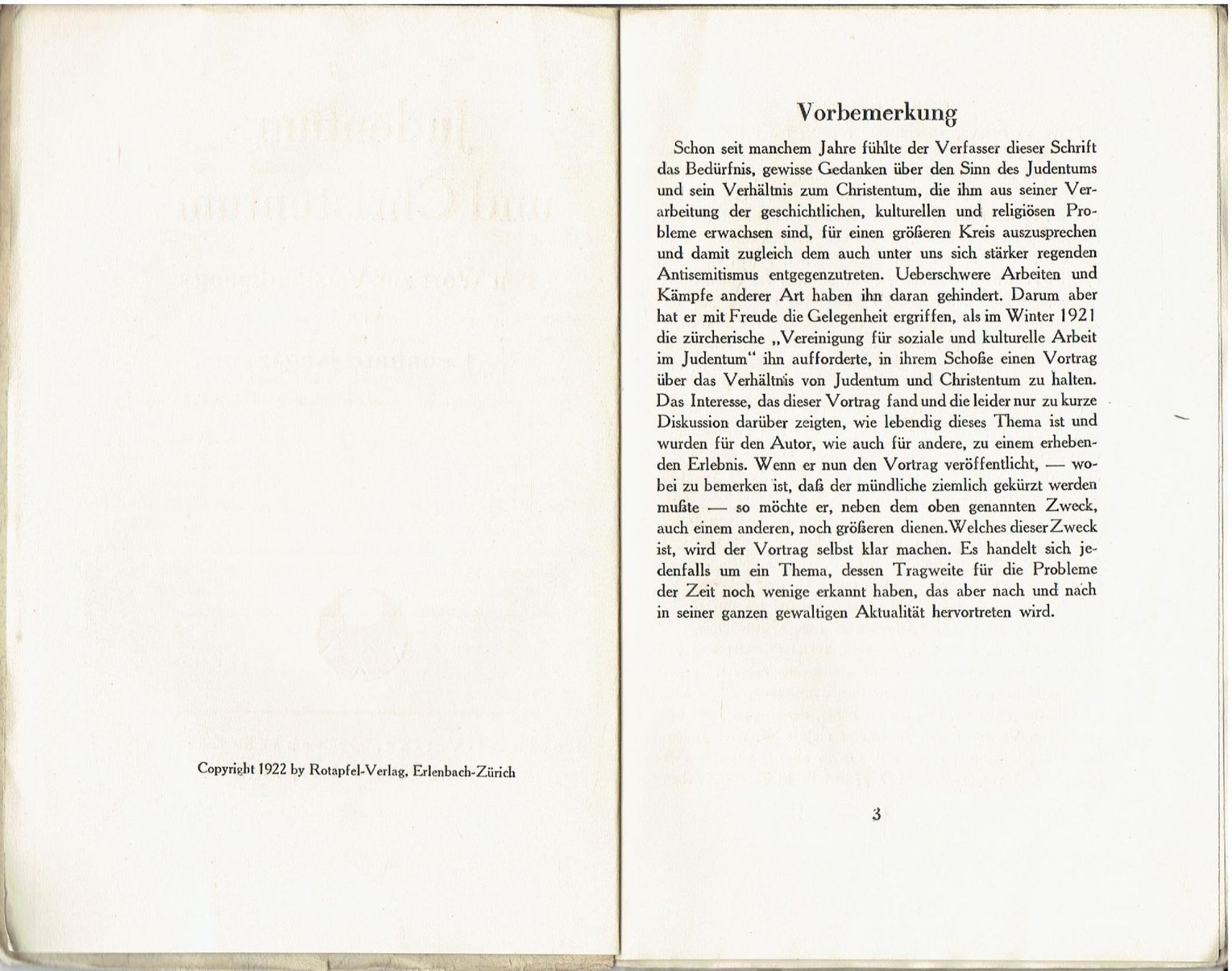 Bücher: Leonhard Ragaz 1922 – Gebraucht aus Flims - Dorf von Stagediver 1