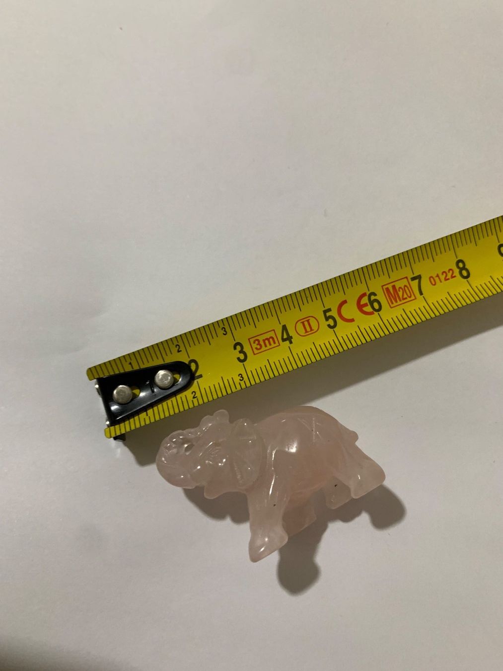 Statuette: Rosa Quarz Elefant, Glücksbringer, Deko, Geschenkidee! – Usato da Brunnen venduto da 0fi_67dj 2