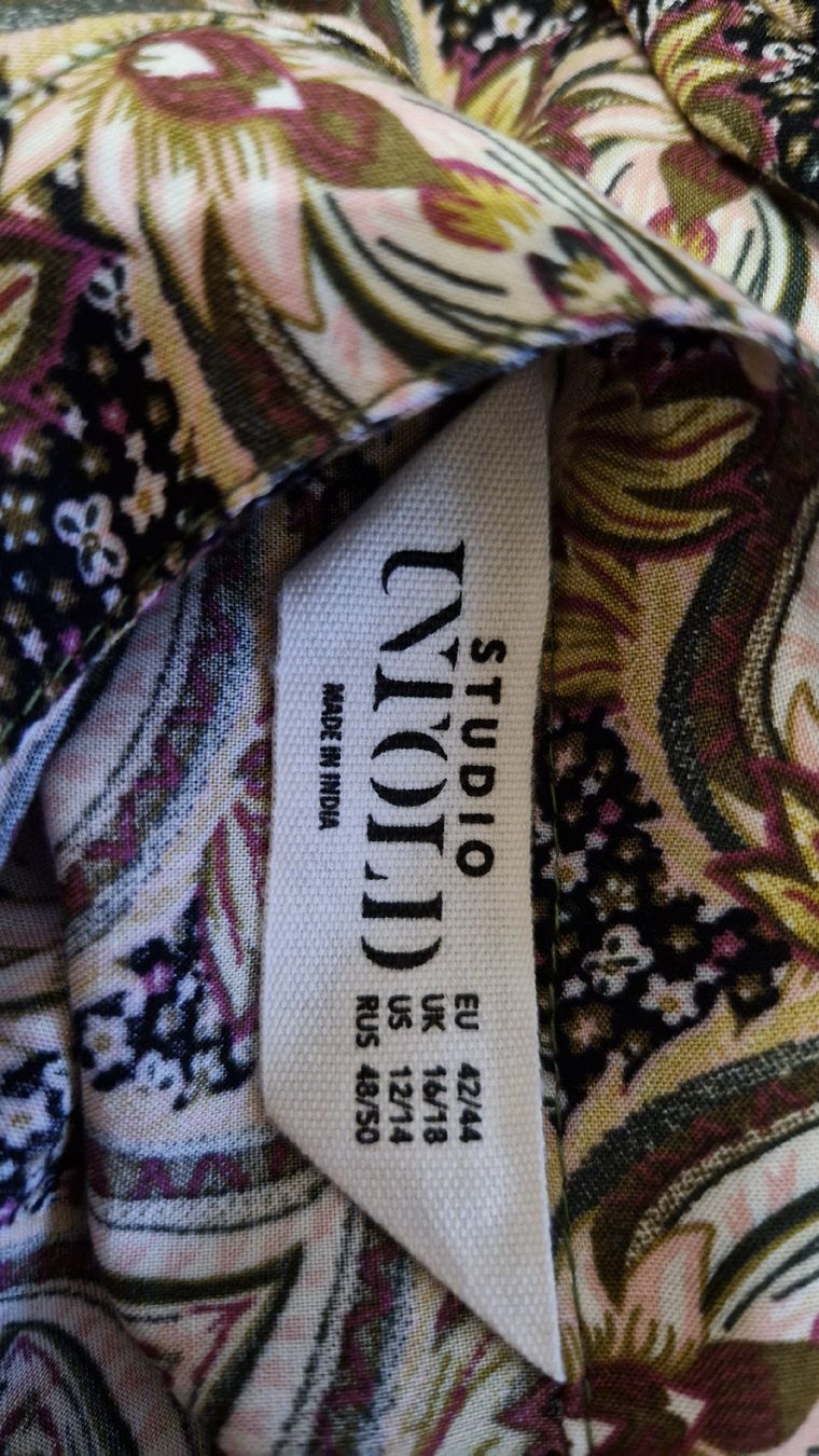Ulla Popken Kleider: Studio Untold Maxikleid Paisley Gr. 42/44 – Neu (gemäss Beschreibung) aus Oberengstringen von Sheera7 5