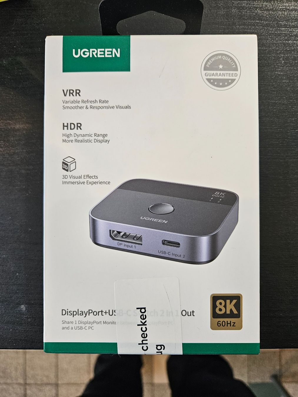 Ugreen Adattatori: UGREEN 8K 60Hz Switch 2in1- NEU & OVP – Nuovo (secondo la descrizione) da Wikon venduto da Mr.Saxer