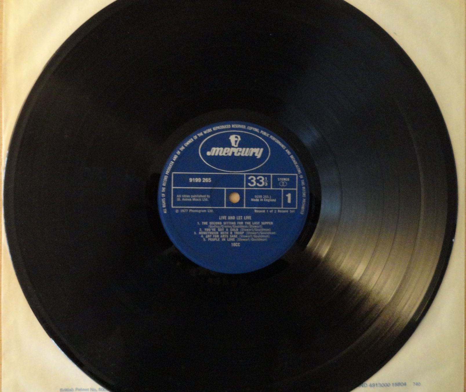 Dischi in vinile: 10CC - Live and let Live – Usato da Neftenbach venduto da Verk13 3