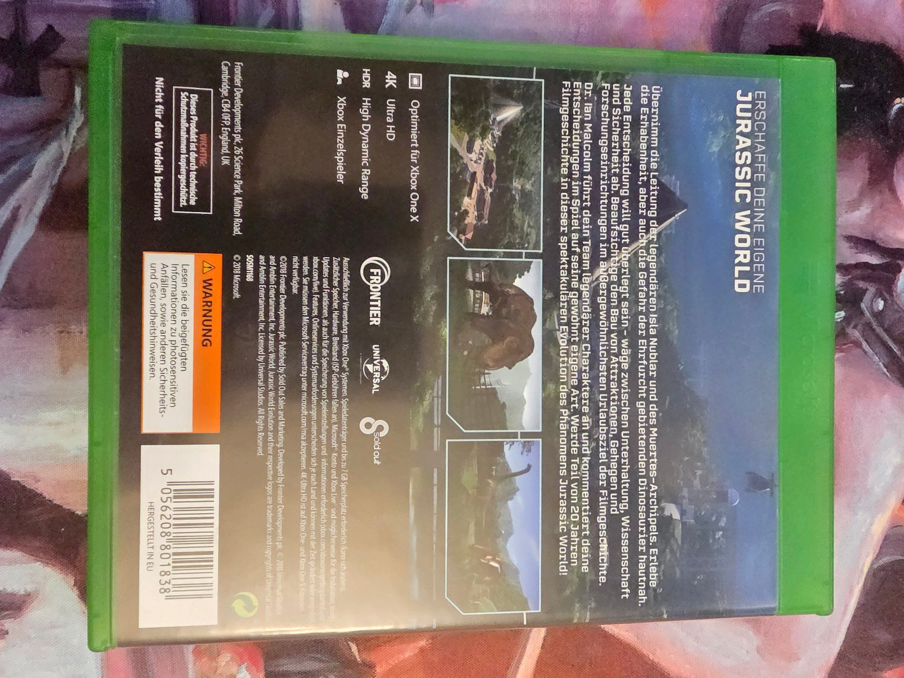 Giochi: Jurassic World Evolution - Xbox One X – Usato da Mörigen venduto da Gadgeteer 1