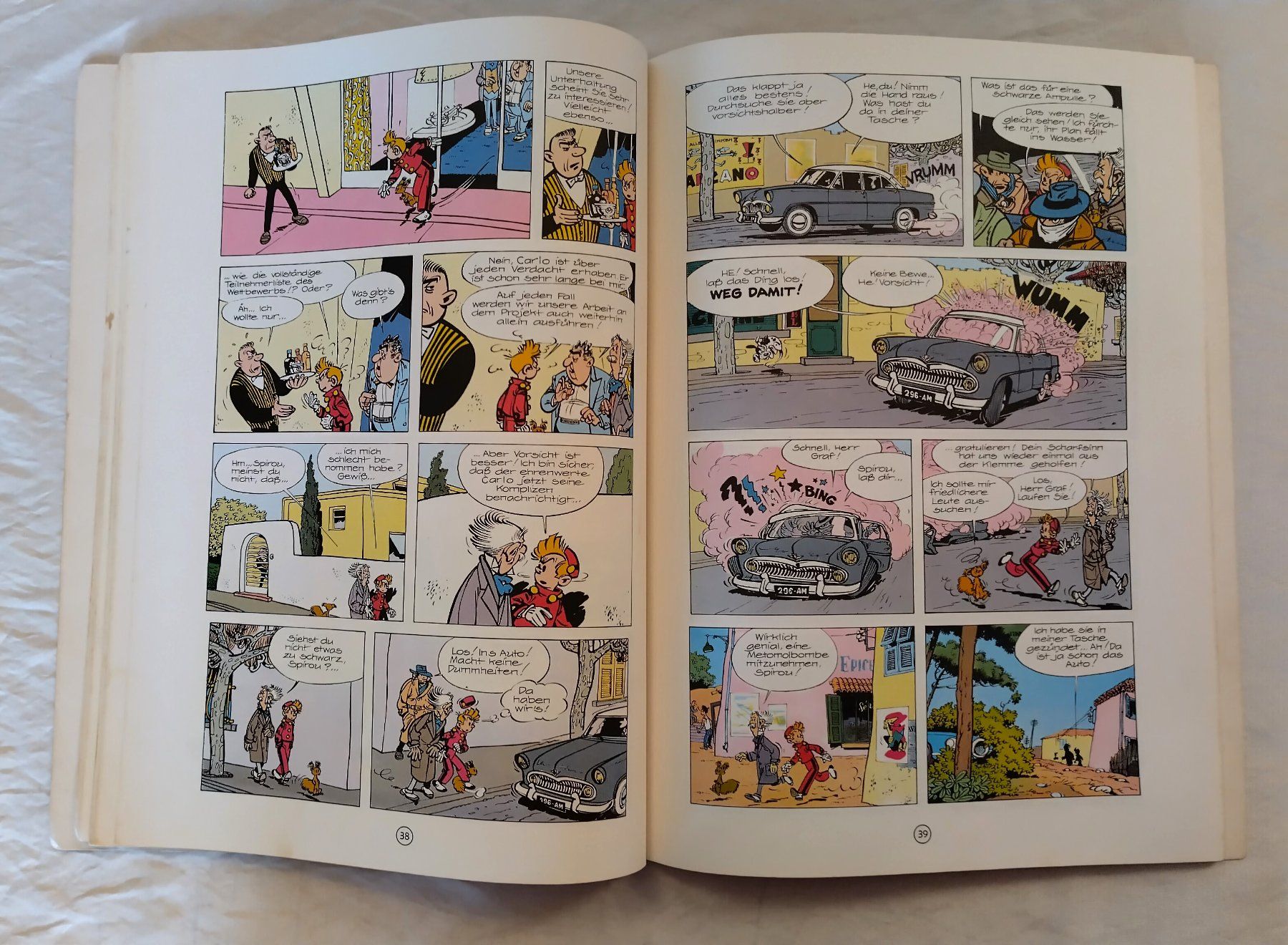 Fumetti: Spirou Band 7 / Das Versteck der Muräne / Softcover – Usato da Bellach venduto da JingleJerry 4