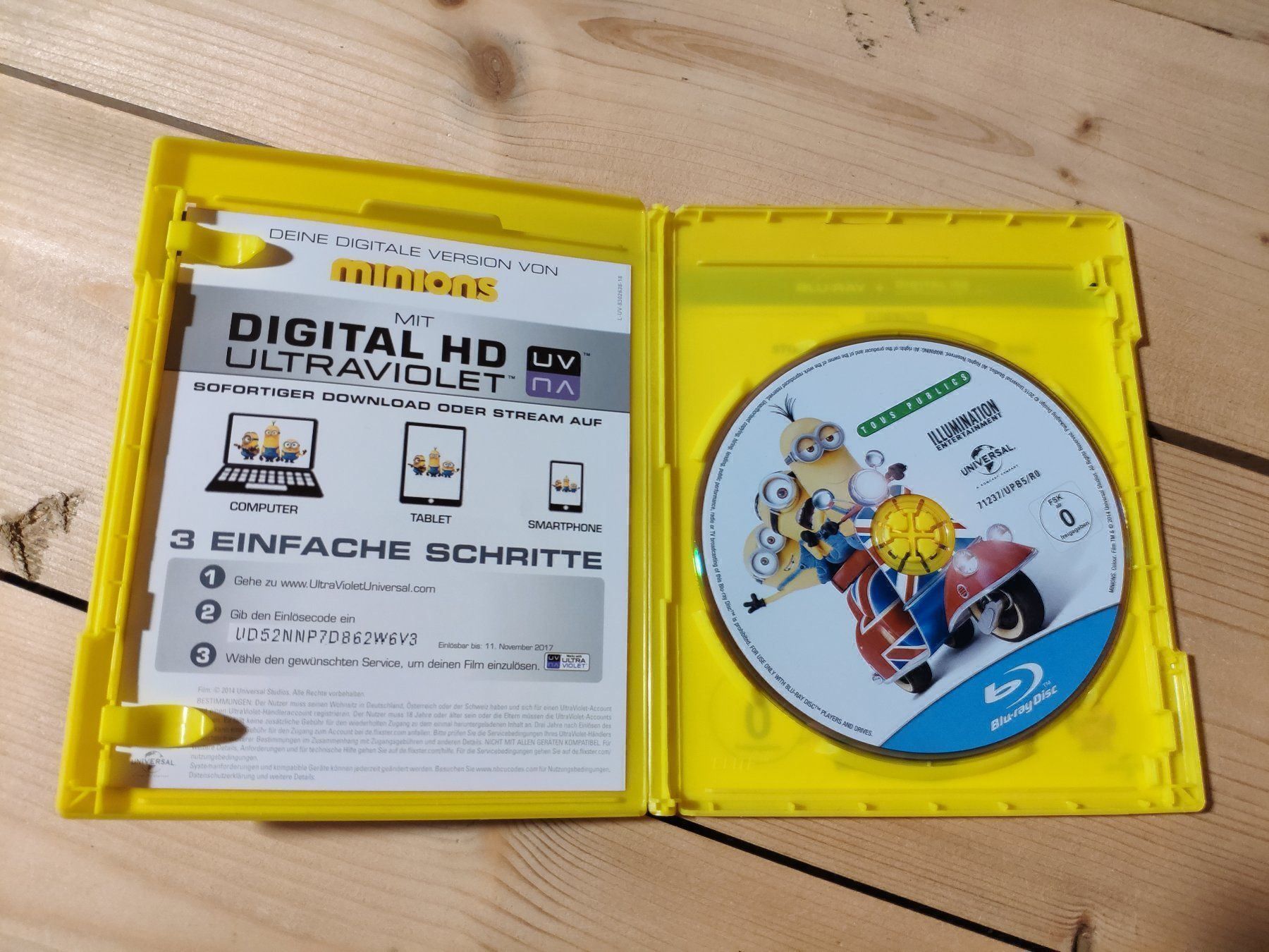 Tutti i DVDs: Minions – Usato da Wasterkingen venduto da Palu17 1