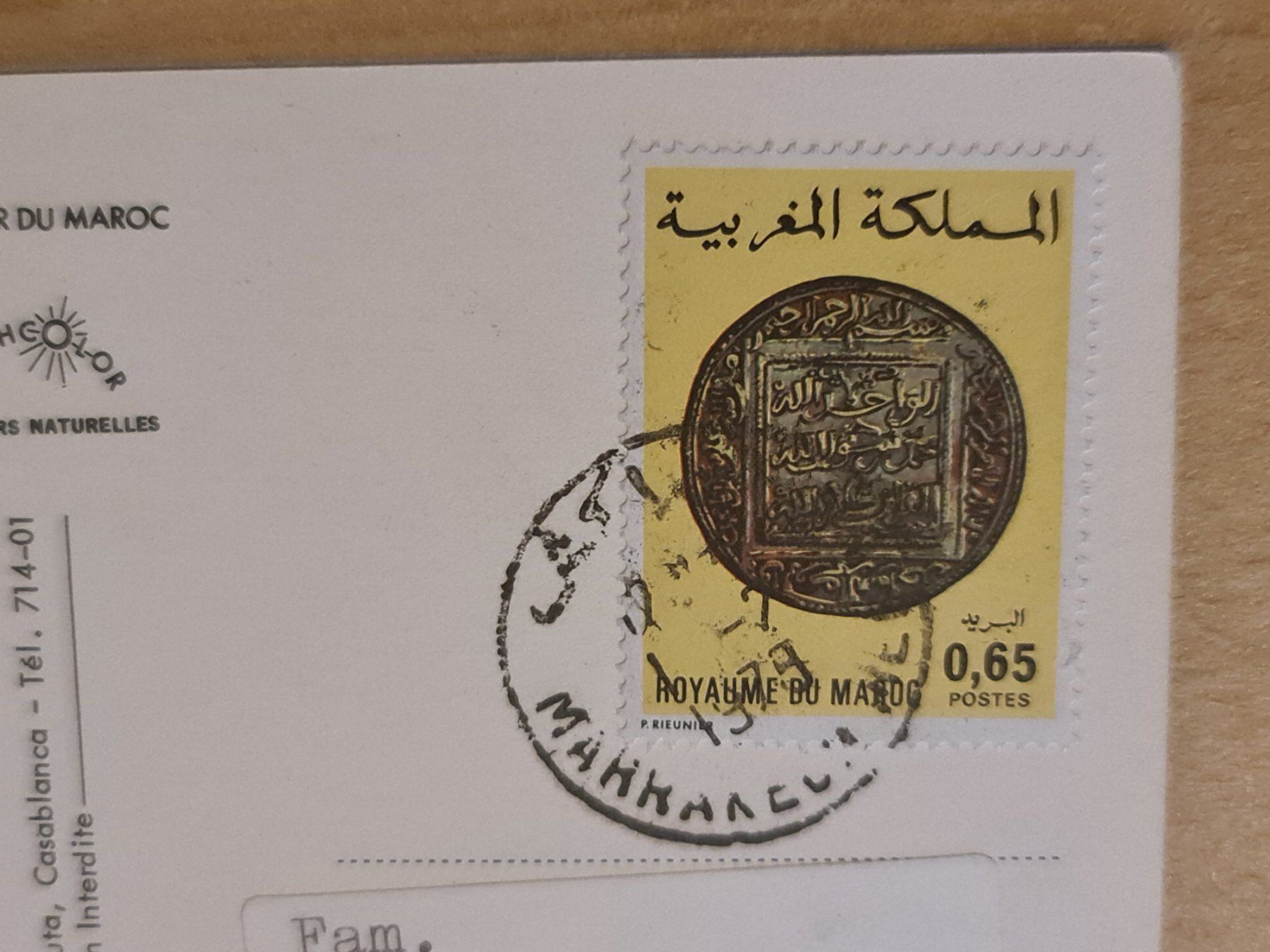 Cartoline postali: Ansichtskarte Marrakech Marokko – Usato da Dintikon venduto da Vexi 1
