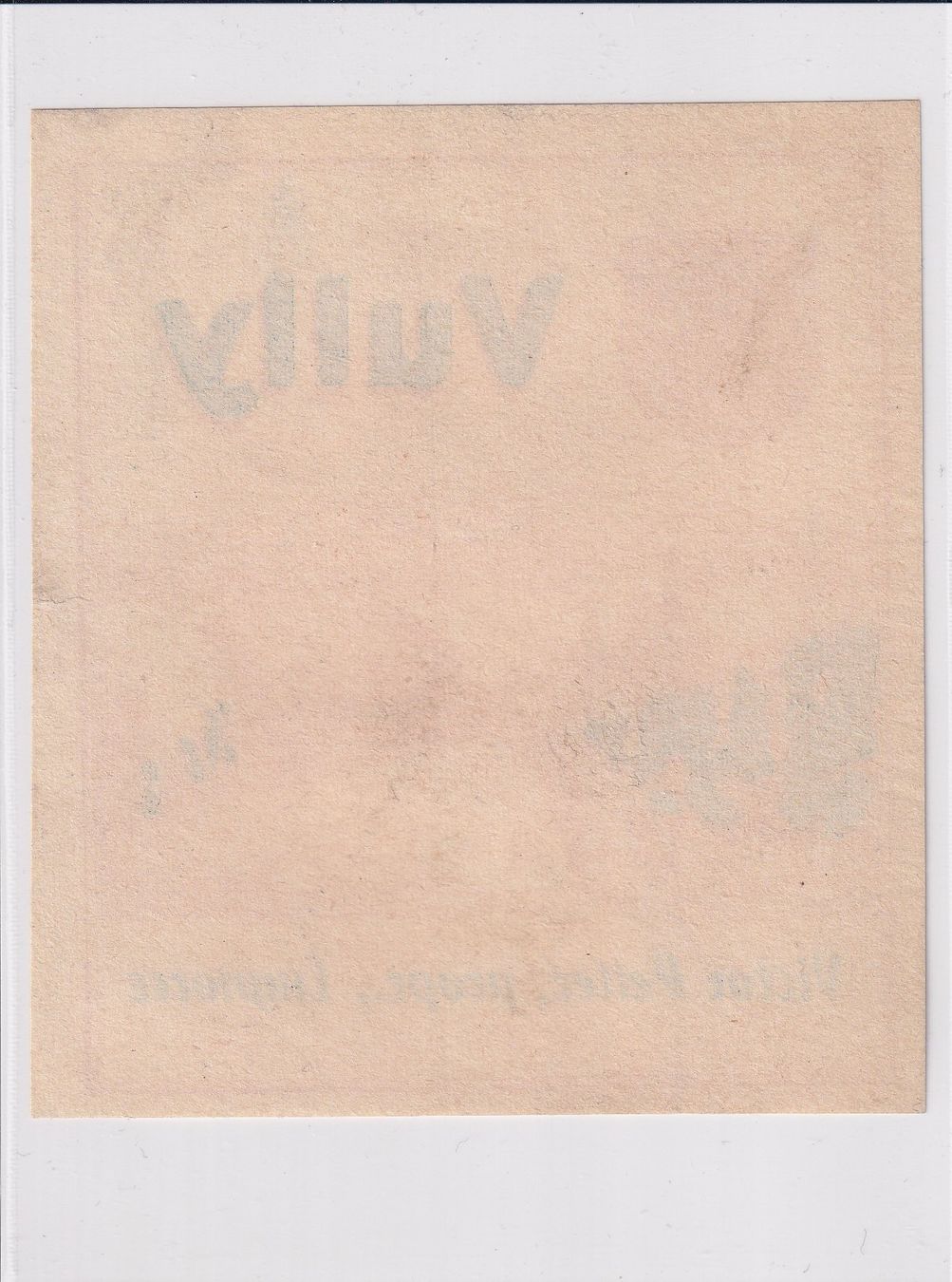 Carta: Etikette für Wein - Vully /bd – Usato da Hombrechtikon venduto da Rudolf07 1