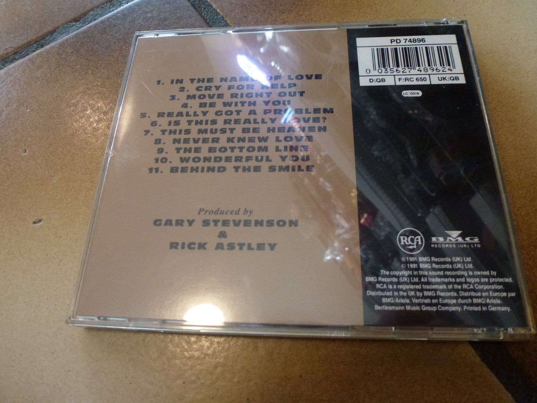 CDs: Rick Astley - Free CD – Gebraucht aus Olten von Disc-Ausverkauf 1