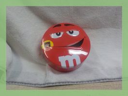 M&M's Dose, Sammelobjekt, Vintage, Rot, Top Zustand!