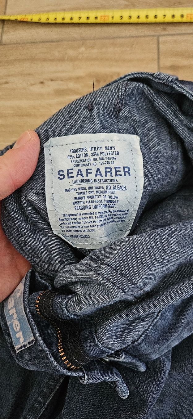 Jeans: pantalon denim us navy 90s – Usato da Venthône venduto da piz_py9h 6