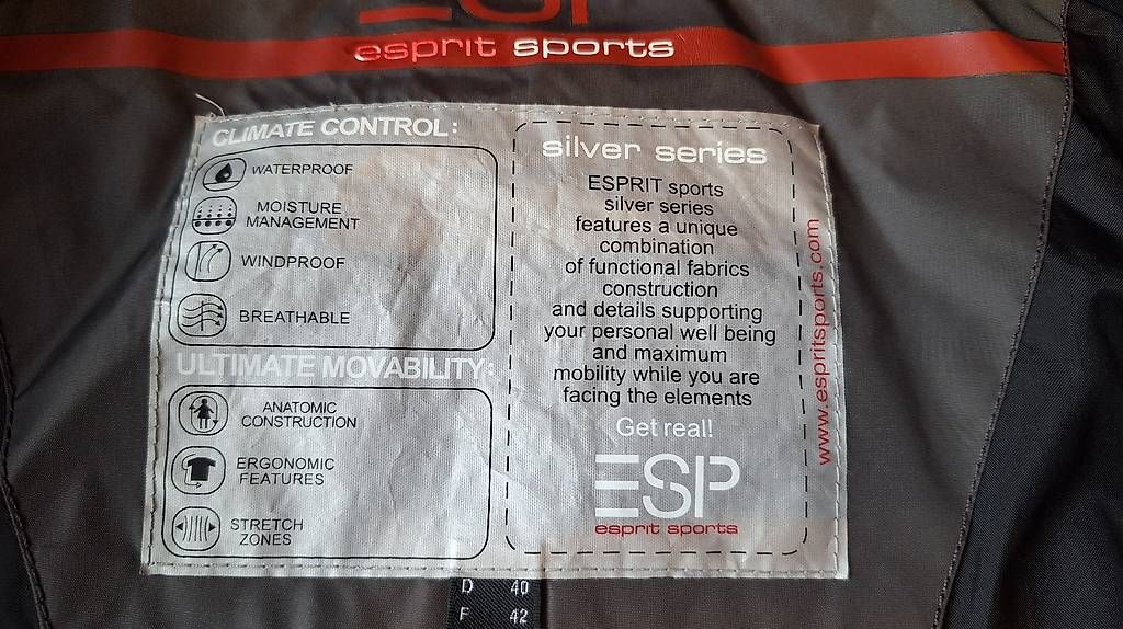Giacche: GIACCA DA SCI MARCA ESPRIT – Usato da Stabio venduto da gia_x56y 1