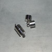 Magnetverschluss silberfarben - Rausverkauf - 16 Stk. +1