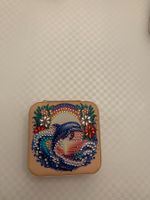 Schmuckbox Klein, mit Glitzersteinchen