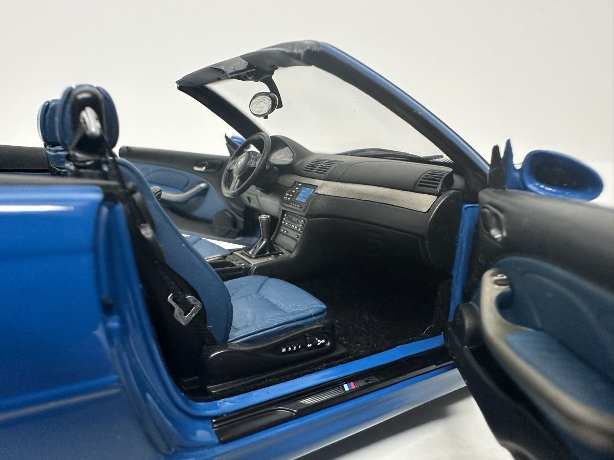 Kyosho Modellini d'auto: BMW M3 E46 Cabriolet 1:18, blau, KYOSHO – Usato da Zofingen venduto da rf9_x2xt 7
