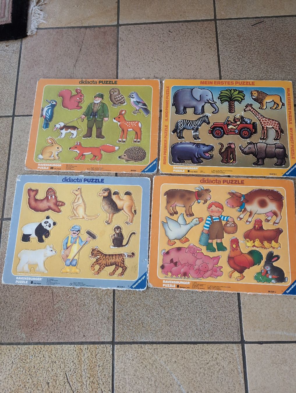 Ravensburger Puzzles: Ravensburger Puzzles (4 Stück) gebraucht – Gebraucht aus Buchs ZH von Fk3