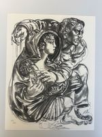 Art Print WFUNA Hans Erni 1984 nummeriert und handsigniert