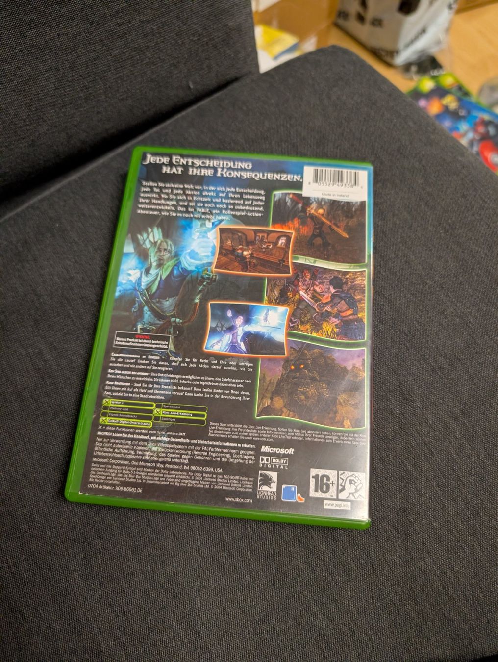 Spiele: Fable Microsoft xbox – Gebraucht aus Giubiasco von Ticinerd 1