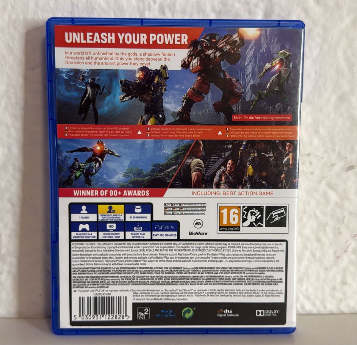 Sony Giochi: PS4/PS5 Game - Anthem - Great fun! 🎮 – Usato da Ehrendingen venduto da bubulence 1