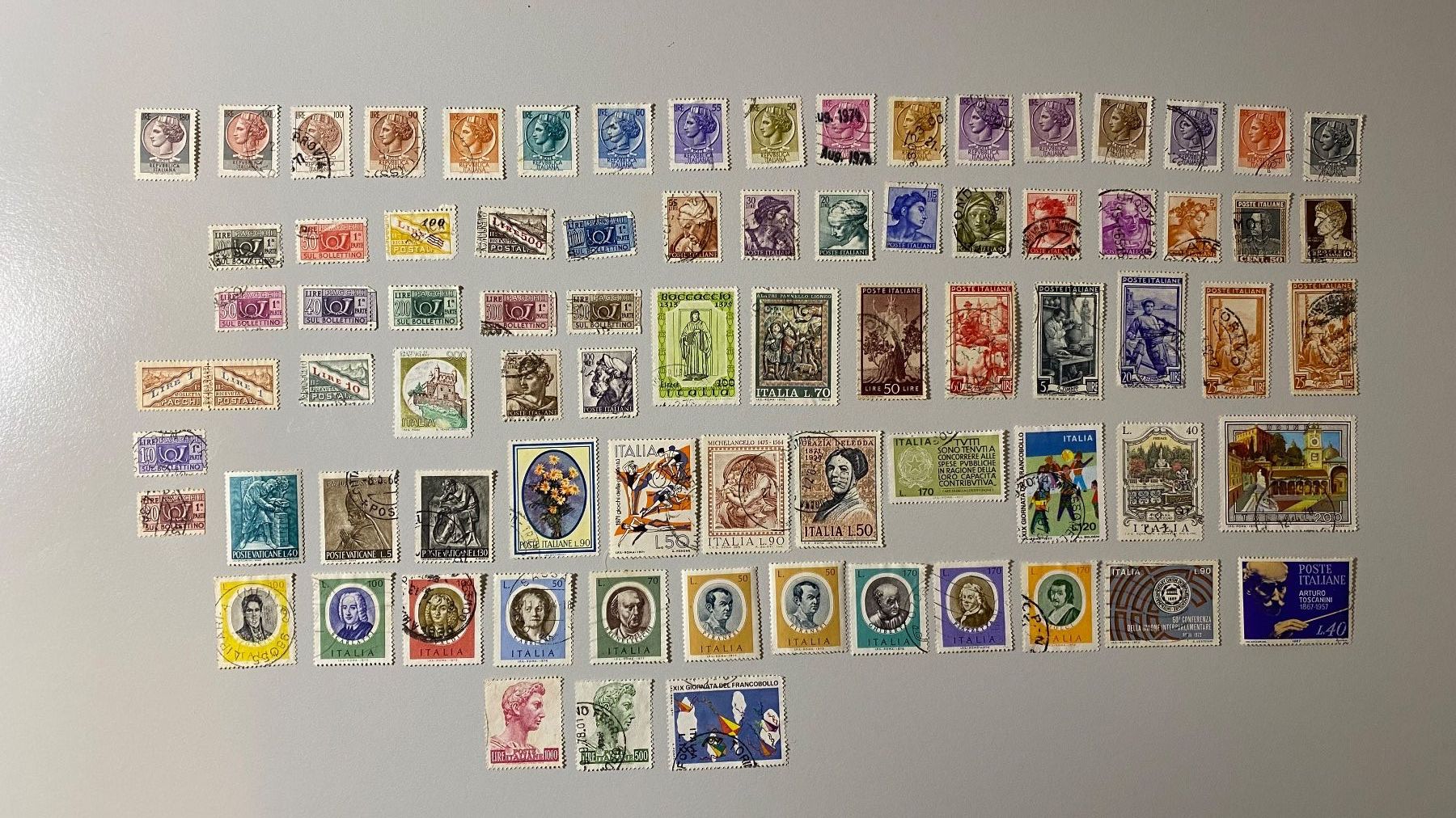 Tutti i francobolli: Lot Briefmarken Italien – Usato da Abtwil SG venduto da Frapi