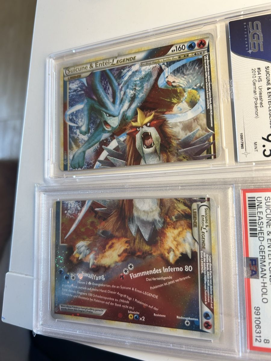 Pokémon Carte collezionabili: Pokemon Suicune & Entei Legende 94/95 & 95/95 – Usato da Vuadens venduto da Numispot 2