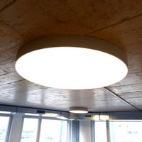 VELA R LED Deckenleuchte Ø125 cm Opal DIM DALI
