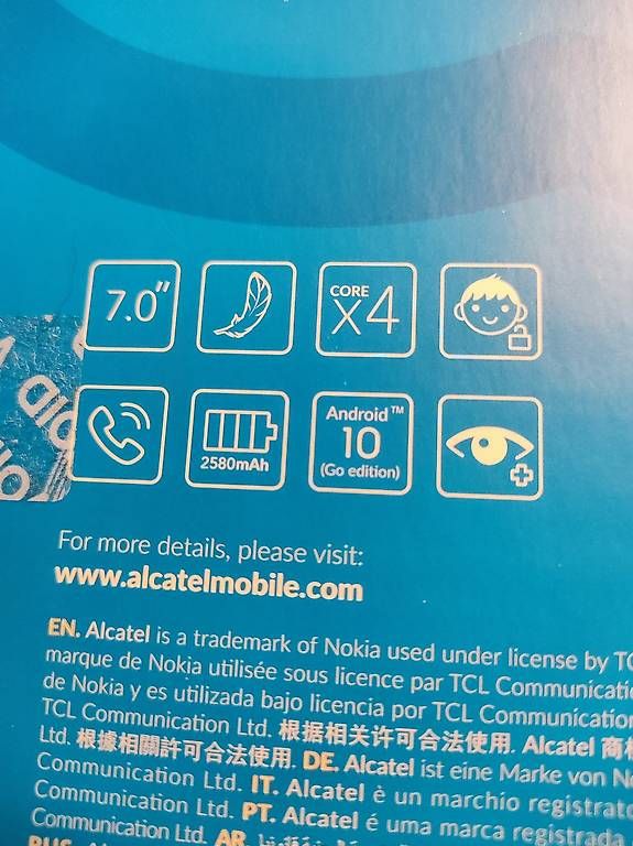 Alcatel Tablet PC: Alcatel Tablet 1T7 4G (NEU) – Neu (gemäss Beschreibung) aus Worb von real-asset 1