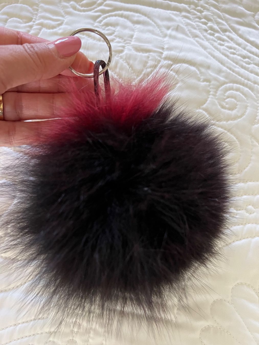 Schlüsselanhänger & - bänder: Taschenschmuck Bommel aus Fuchsfell – Gebraucht aus Steinhausen von Mimirose114 1