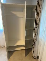 Kleiderschrank weiss 3 Türen mit Spiegel