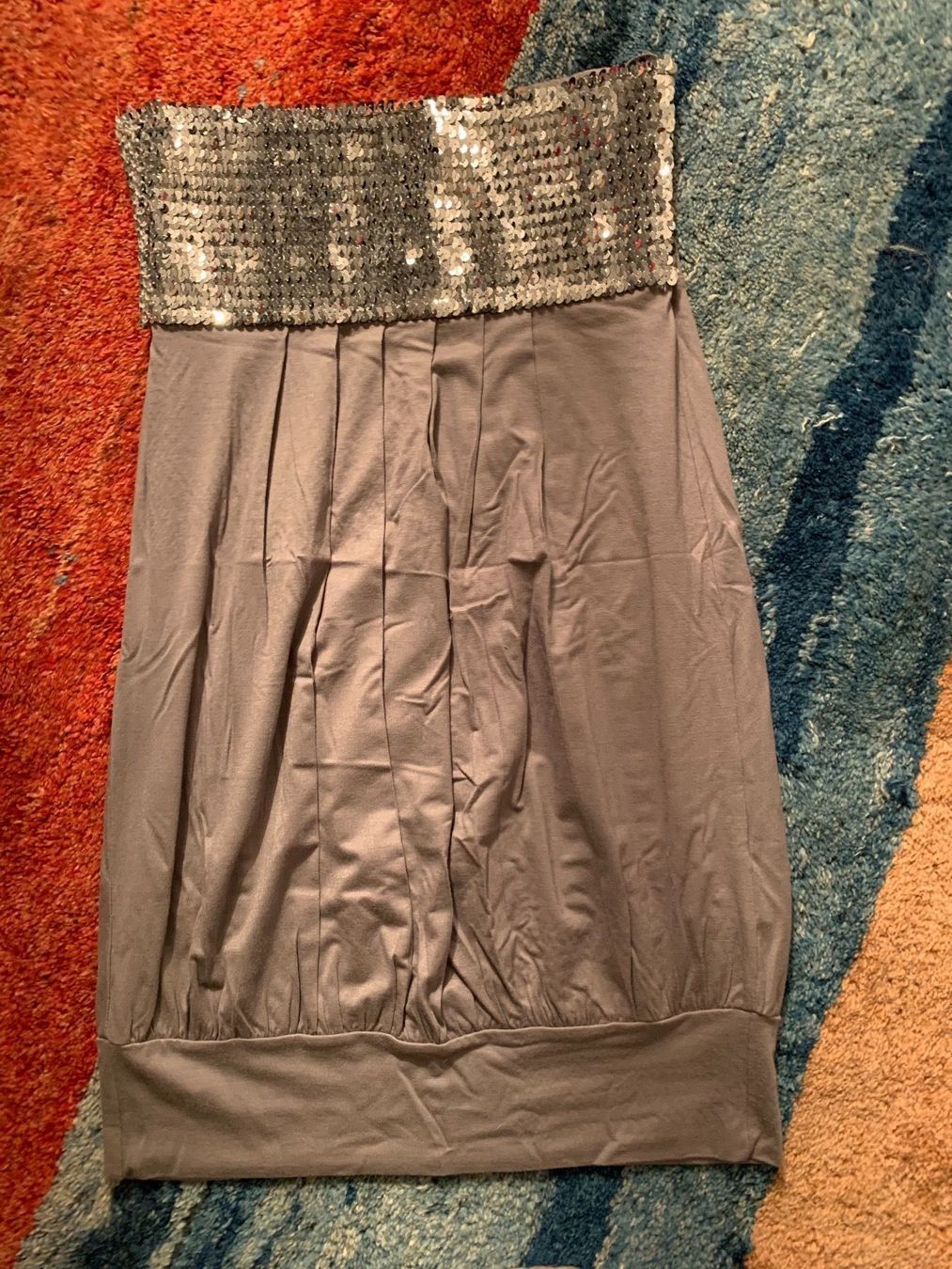 Chemisiers: Tunique bustier gris – D'occasion à Lausanne par milou201619