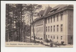 AK ca.1910  Hôpital des Cadolles, Neuchâtel - Absonderung 🥴