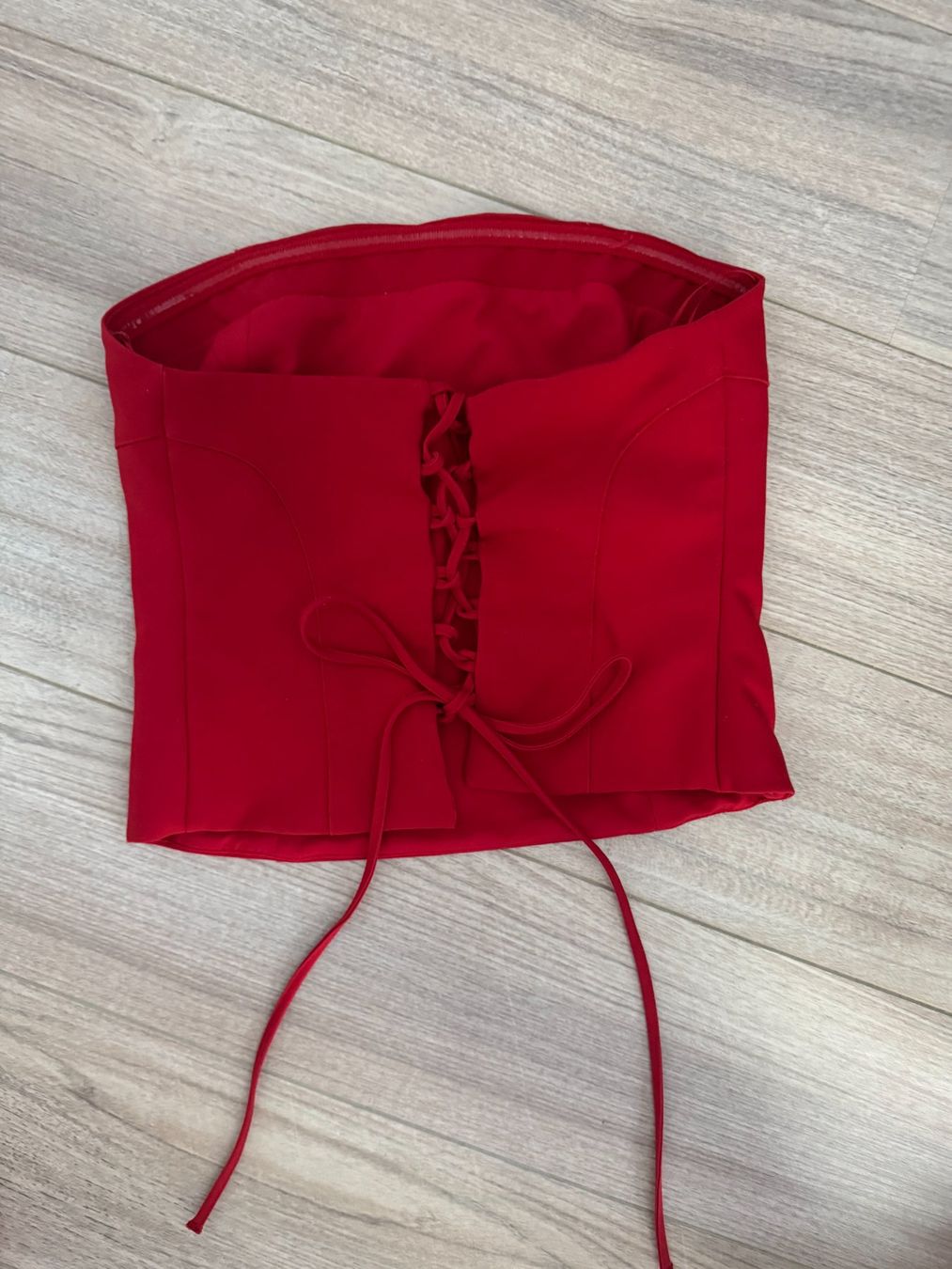 Pull&Bear Top: Bandeau PULL & BEAR Gr. S rot – Usato da Bonstetten venduto da VCLS 1
