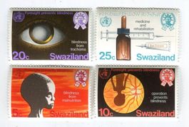 Briefmarken "Medizin". Swasiland