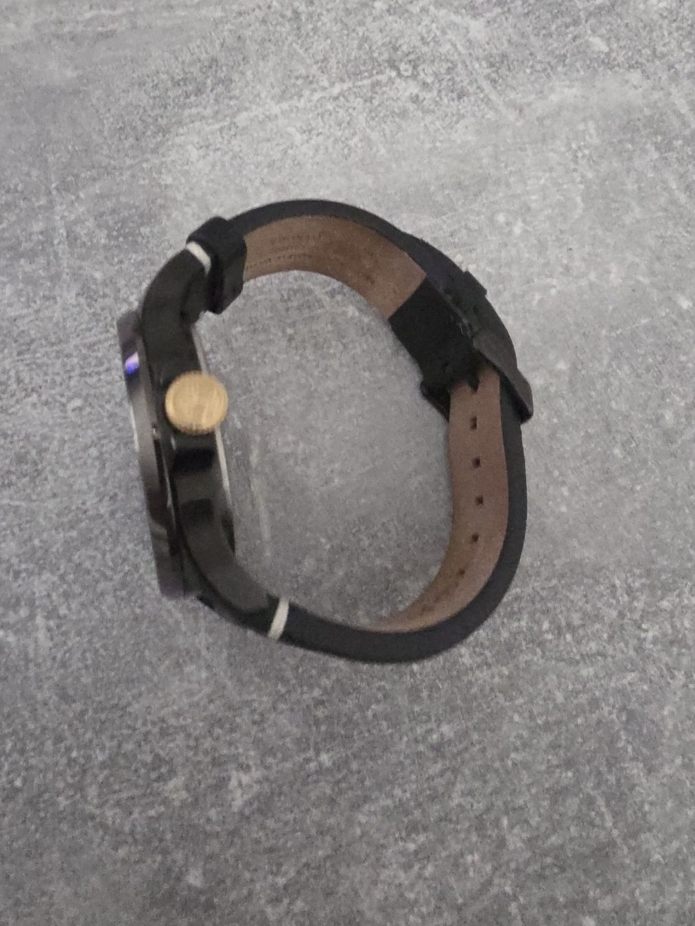Timberland Orologi: Timberland Watch, Black Leather Strap, Great Condition! – Nuovo (secondo la descrizione) da Willisau venduto da Rodriguesp71 5