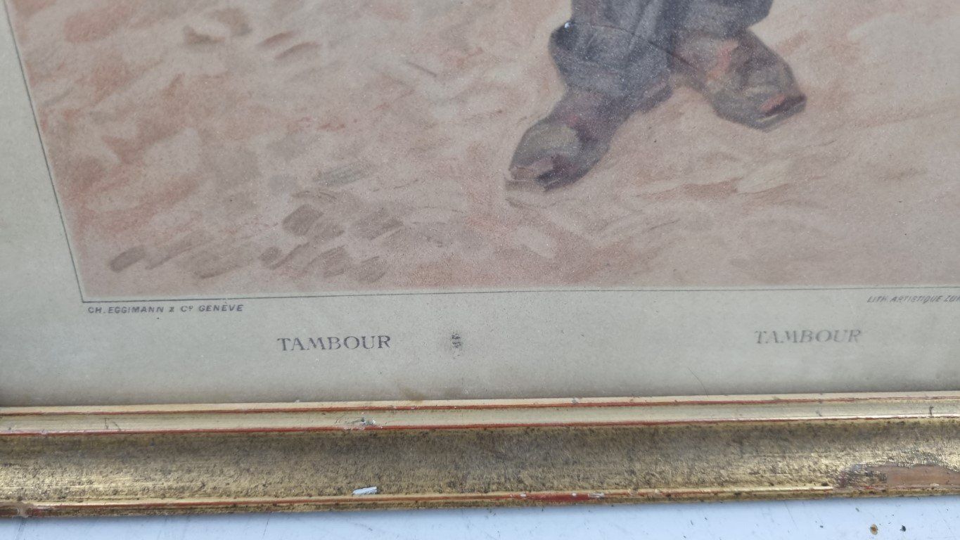 Foto & Immagini: Bild eines Tamour bzw Trommlers – Usato da Flums venduto da Flumsantik 2