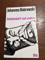 Johannes Bobrowski: Boehlendorf - Selten! Top Zustand!