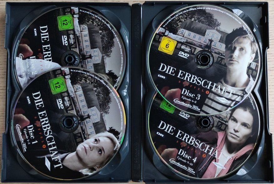 Die Erbschaft (Staffel 1)   > Deutsch <     4'DVDs 3