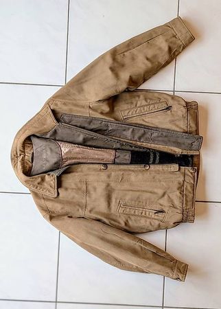Kunstlederjacke Grösse 48