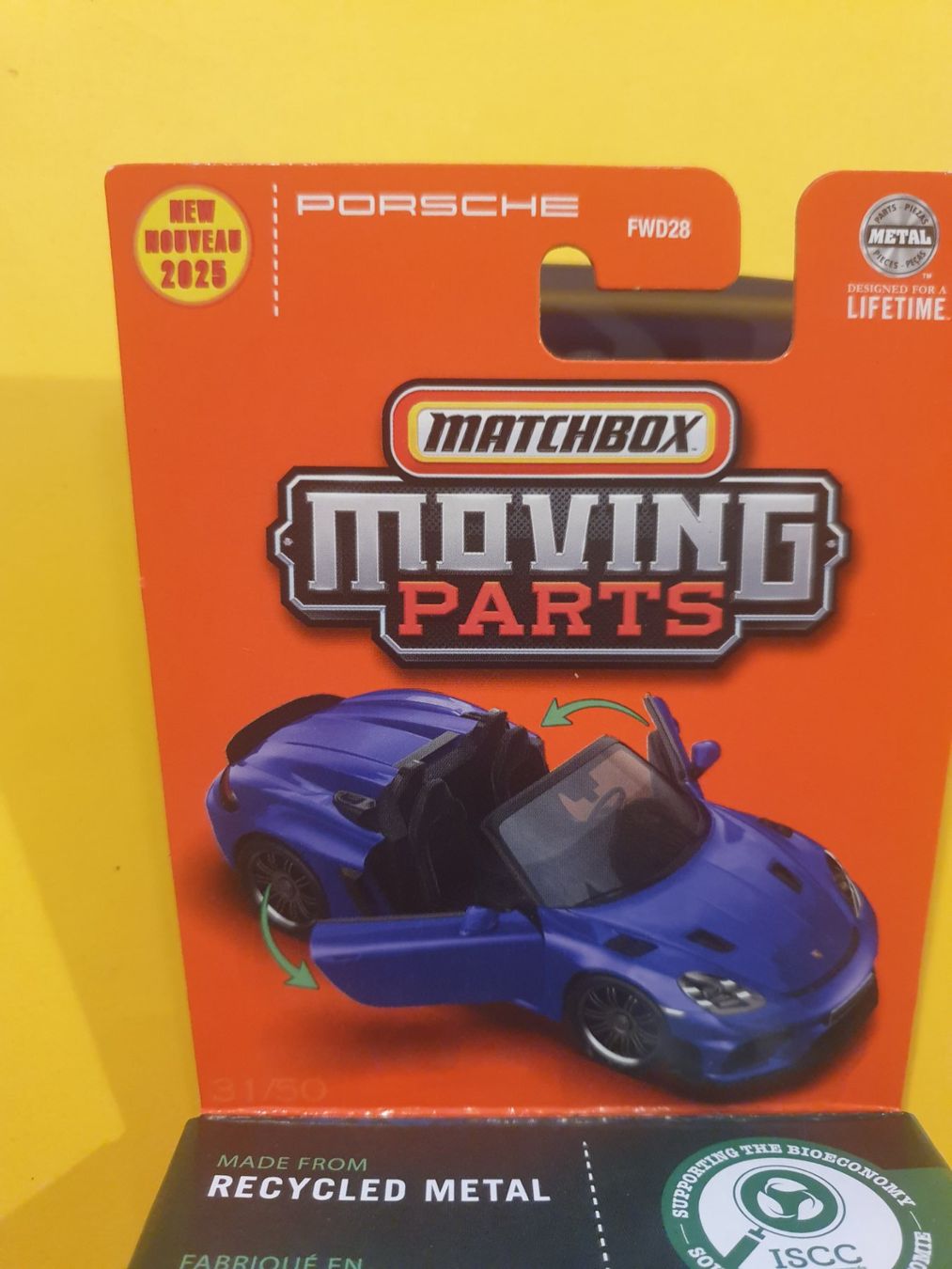 Matchbox Modellautos: Matchbox 2024 PORSCHE 718 SPYDER RS – Neu und originalverpackt aus Oftringen von Rotor 3