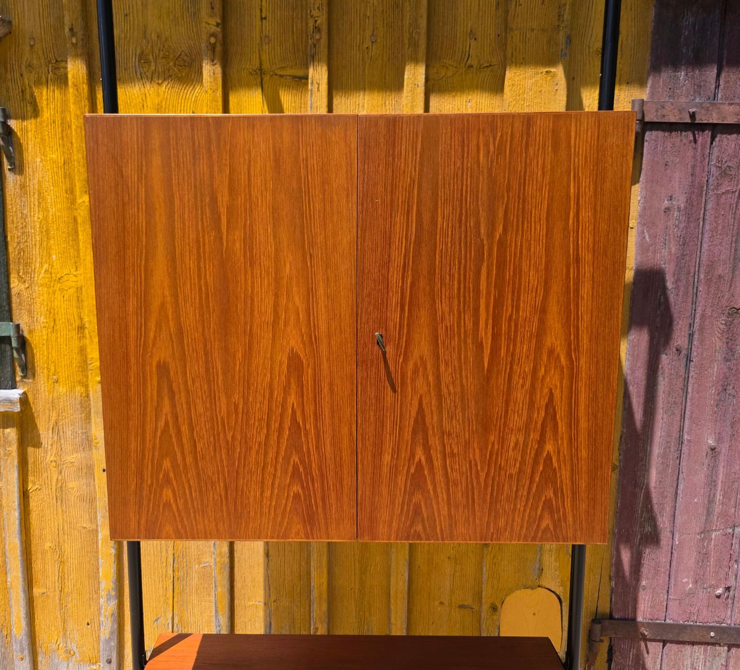 Regale: Teleskopregal  Teak  mit Korpus – Gebraucht aus Haslen AI von Vintagelix 5