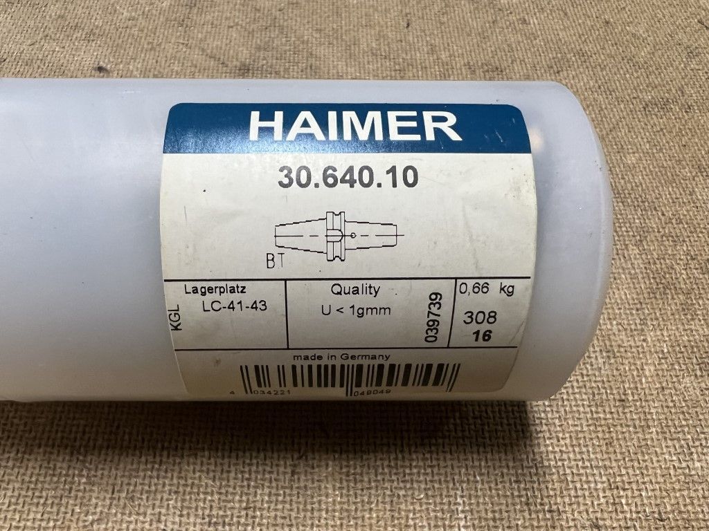 Attrezzi per industria metallurgica: Haimer BT30 10 x 80 Schrumpffutter – Usato da Zuchwil venduto da dragosmd-maschinen 5