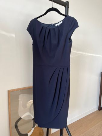 Etuikleid LK Bennett dunkelblau Gr. 38/10 UK