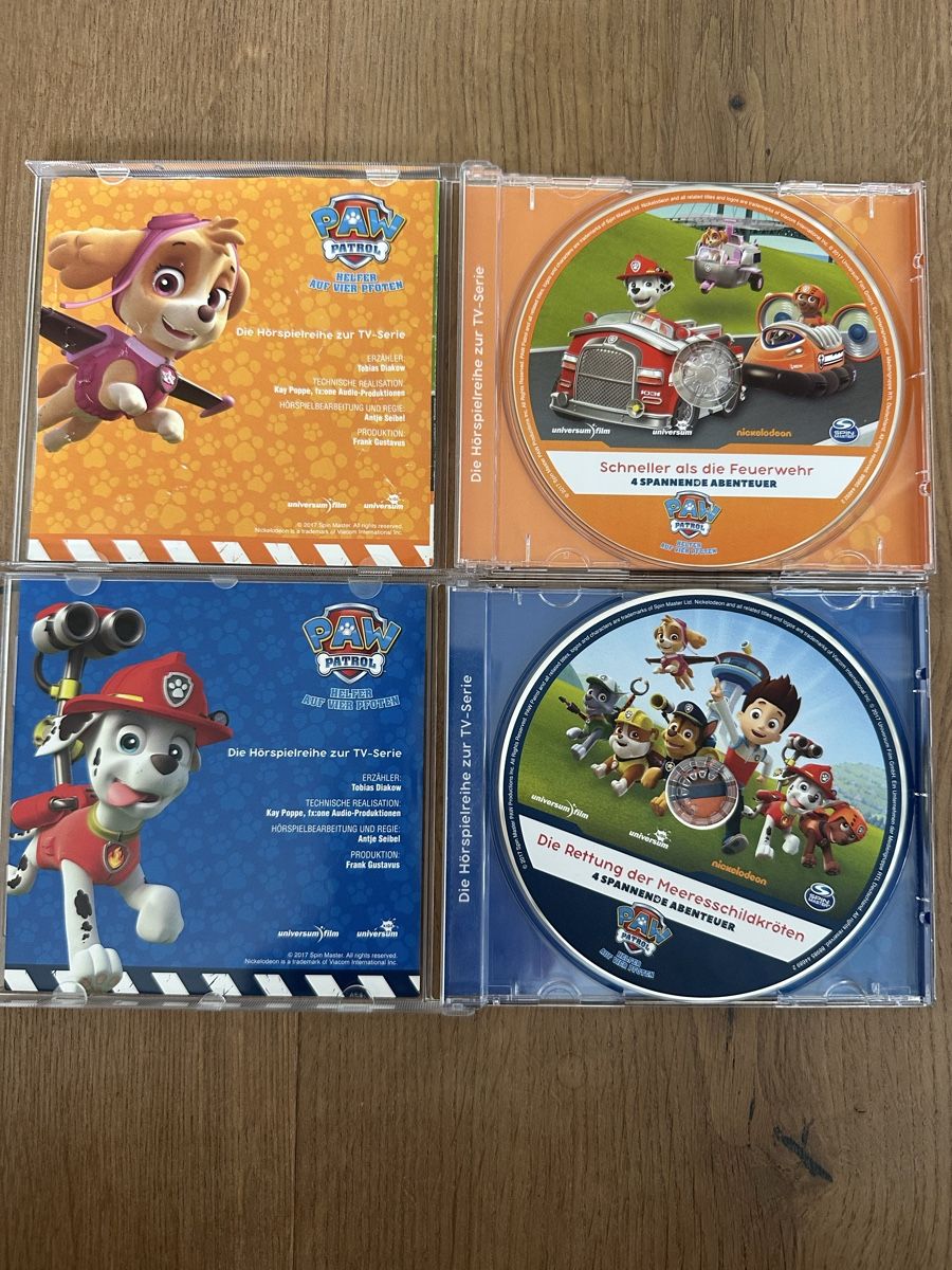 CD: Paw Patrol Hörspiel- CDs – Usato da Buchs SG venduto da pessego2008