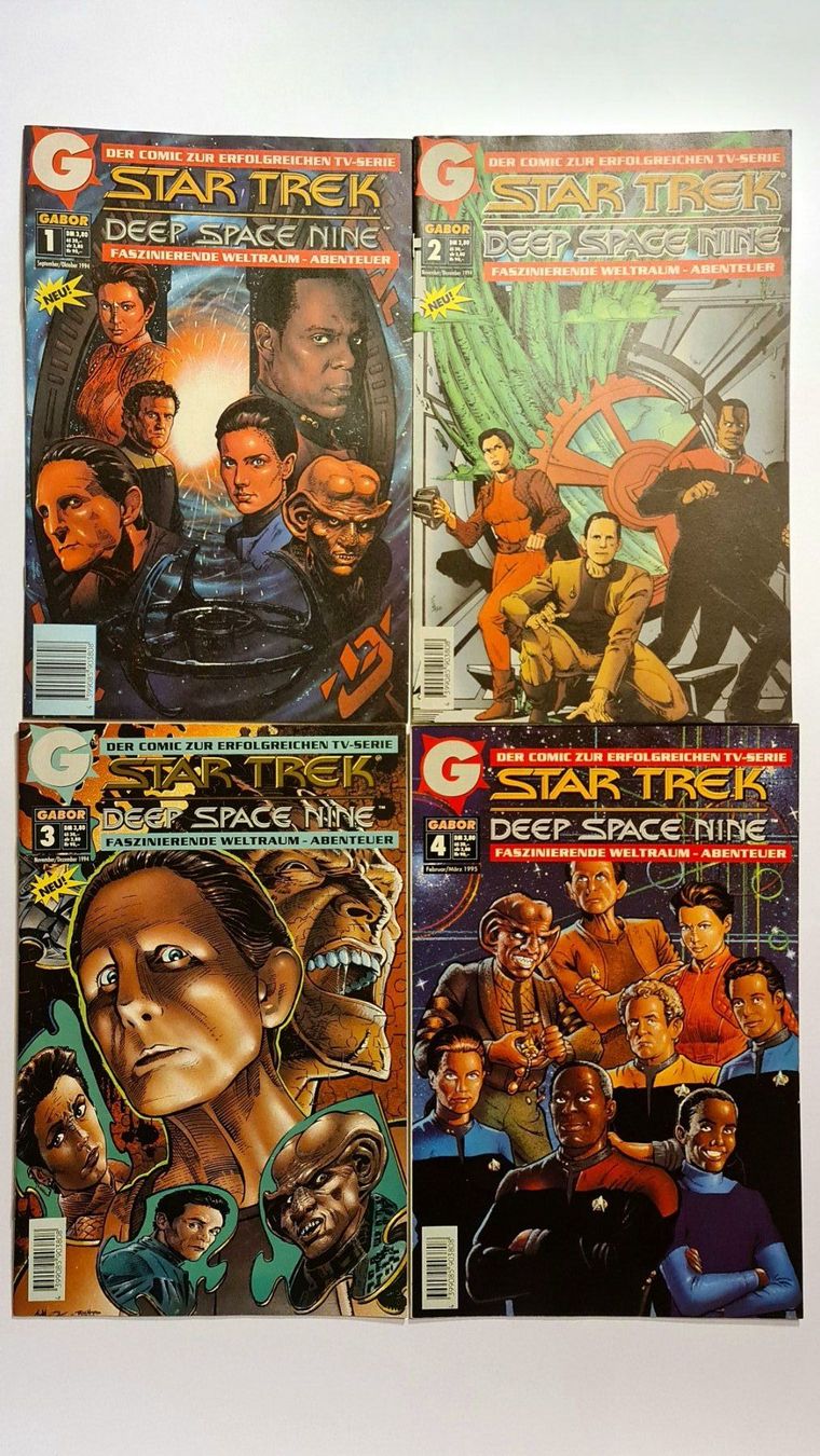 BD: 4 Star Trek Comichefte 1-4, Deep Space Nine – D'occasion à Aesch BL par pri_fp8t